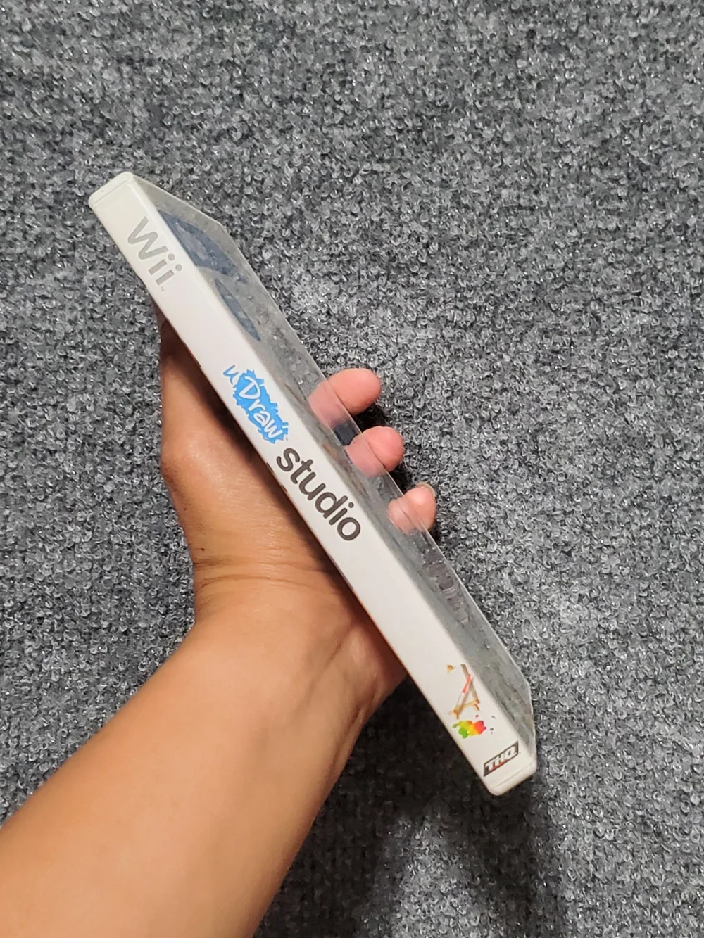 Nintendo Wii uDraw Studio (Wii, 2010) Video Game Only Complete Kids Game Night